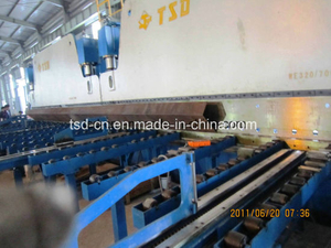 CNC Tandem Hydraulic Press Brake for Light Pole (2-WE67K-300/6000)