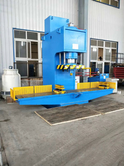 Single Column Hydraulic Press with Extension Table (Y41-315)