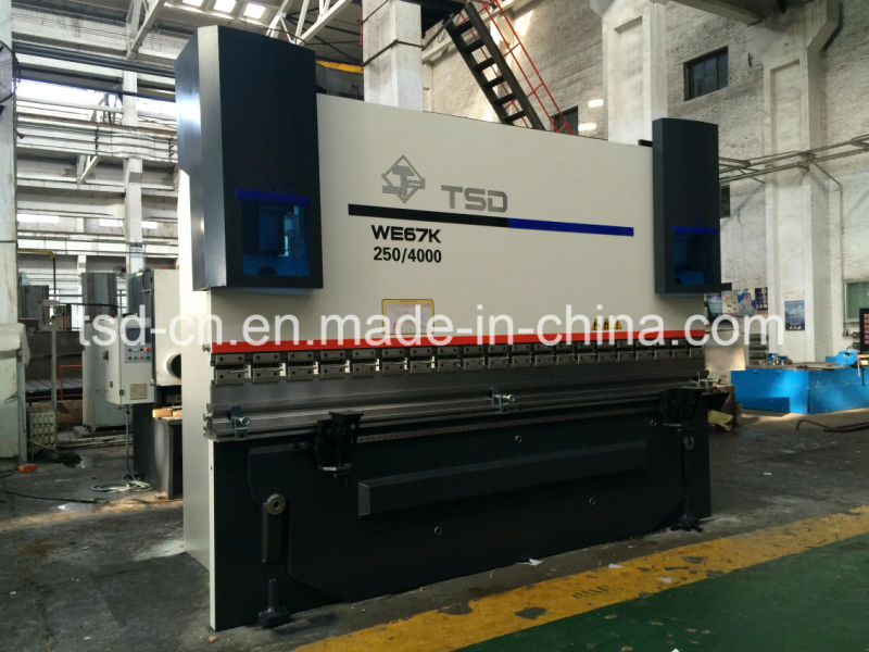 CNC Hydraulic Press Brake/Bending Machine/ Folder Machine (WE67K-250/4000)