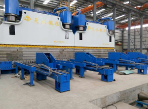 Tandem Press Brake for Electrical Pole Tower (2-WE67K-800/7000 DA56S)