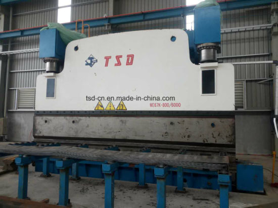 Large CNC Press Brake for Process Steel Construction (WE67K-800t/6000mm)