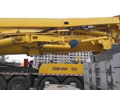 manufacturing and processing of crane boom