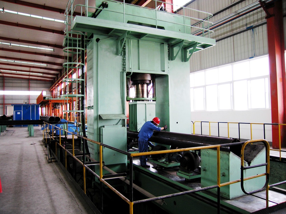 Hydraulic Press for Straightening Steel Pipe Steel Bar (TDW98Y-500/400*1000)